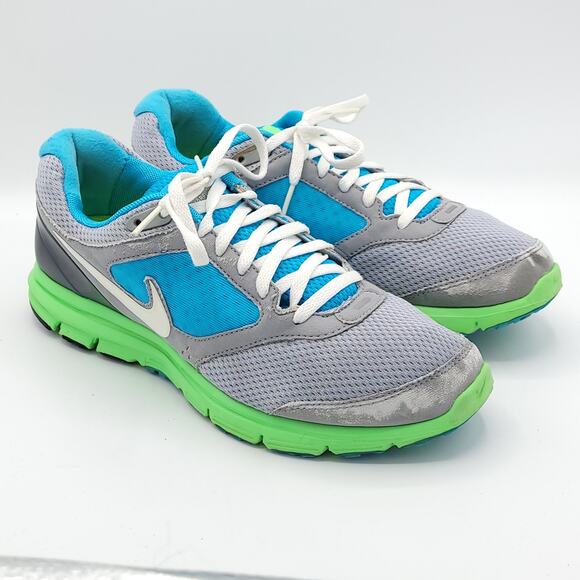 Nike Lunarfly 2 Blue Athletic Sneakers 429850-014 women's size 7.5 - Picture 2 of 9